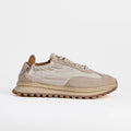 The Dual Stride Cream Urban Nomad Tech-Suede Sneakers