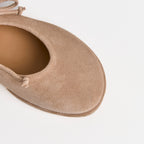 The Dual Stride Suede Mary Jane Flats
