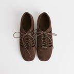 The Dual Stride Chocolate Verona Cutout Oxford Flat