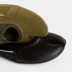 La Mary Jane Tabi Dual Stride Verdant