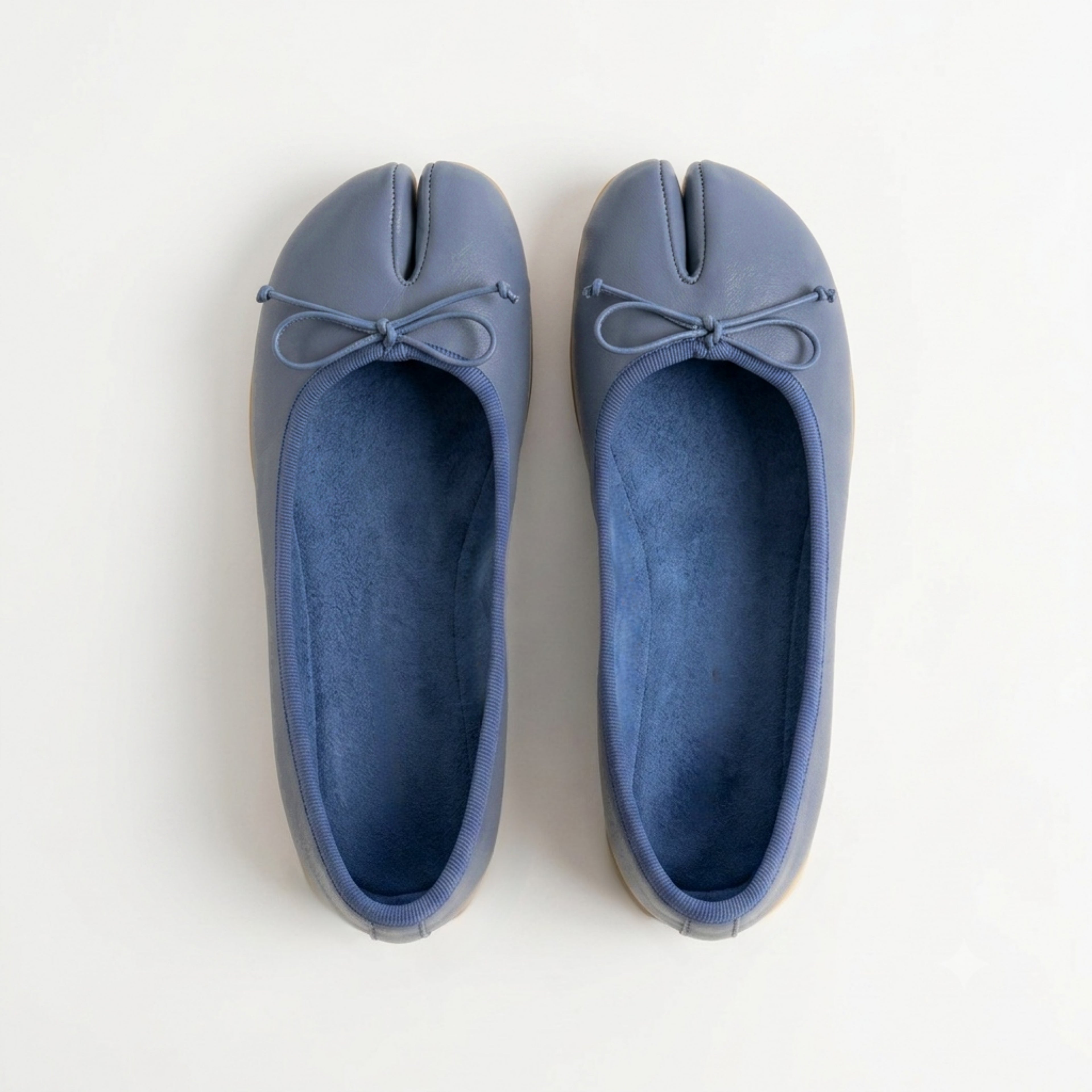 The Dual Stride Women Blue Tabi Flats