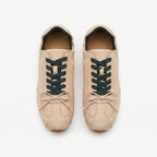 The Dual Stride Beige Retro Casual Sneakers