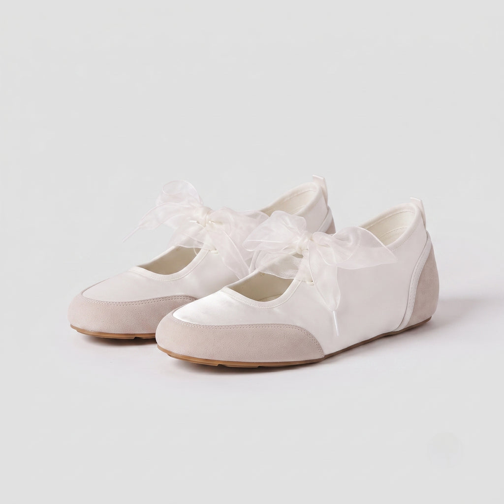 The Dual Stride Mary Jane Flats