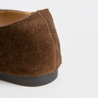 The Dual Stride Chocolate Vintage Suede T-Strap Mary Jane Shoes