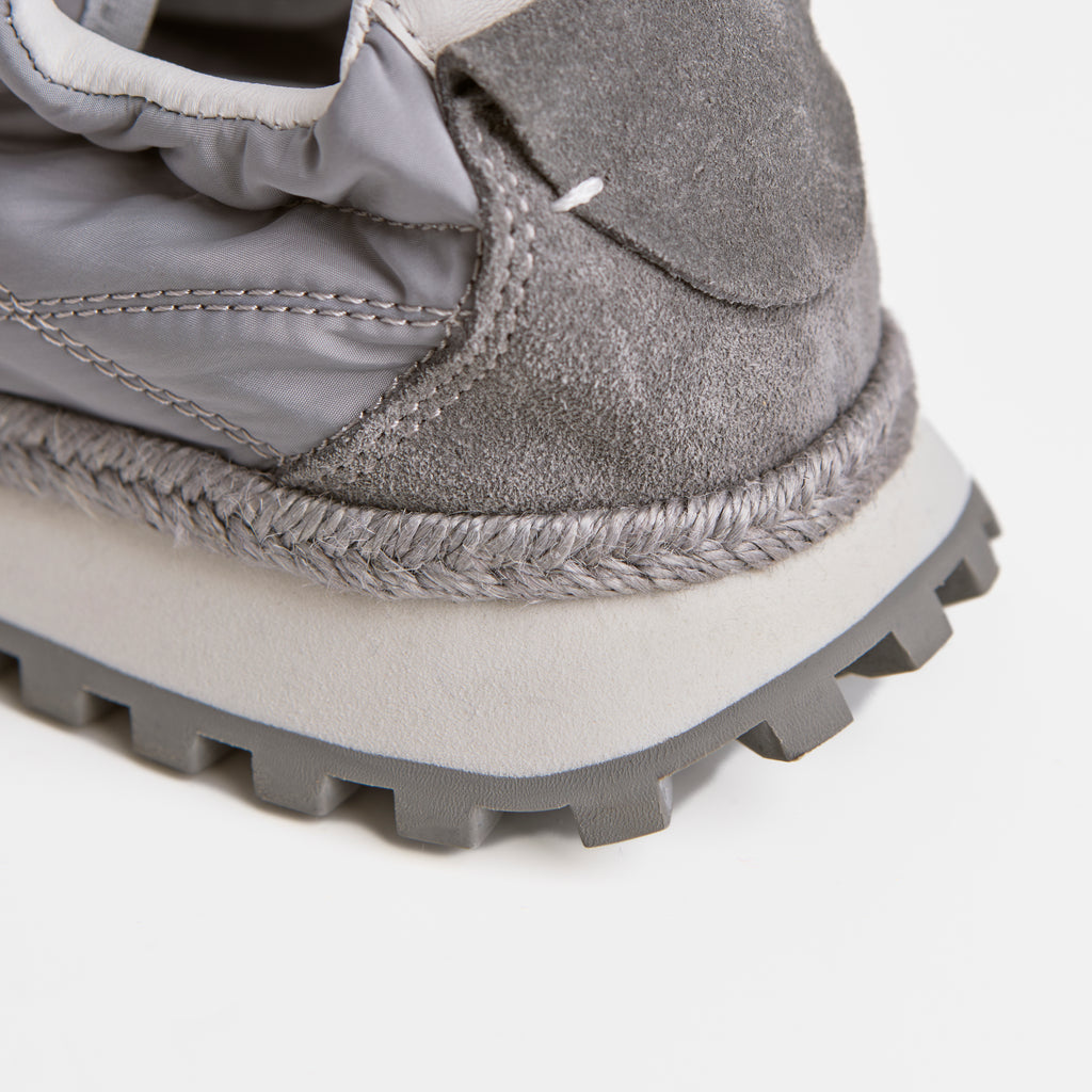 The Dual Stride Grey Urban Nomad Tech-Suede Sneakers