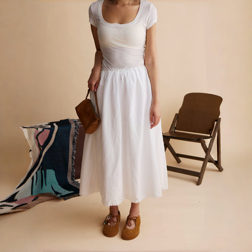 The Dual Stride Brown Suede  Mary Jane Flats