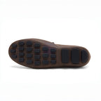 The Dual Stride Women's Brown Penny Loafer Flats