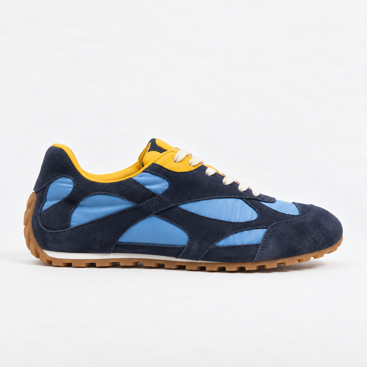 The Dual Stride Vintage Panelled Low-Top Casual Sneakers