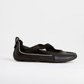 The Dual Stride Black Tabi Mary-Jane Ballet Flat