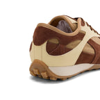 The Dual Stride Brown Split‑Toe Retro Sneakers
