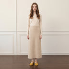 The Dual Stride  Women's Yellow Perforated Suede Mary Jane Flats