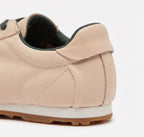 The Dual Stride Beige Retro Casual Sneakers
