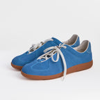 The Dual Stride Men's Blue Suede Sneaker