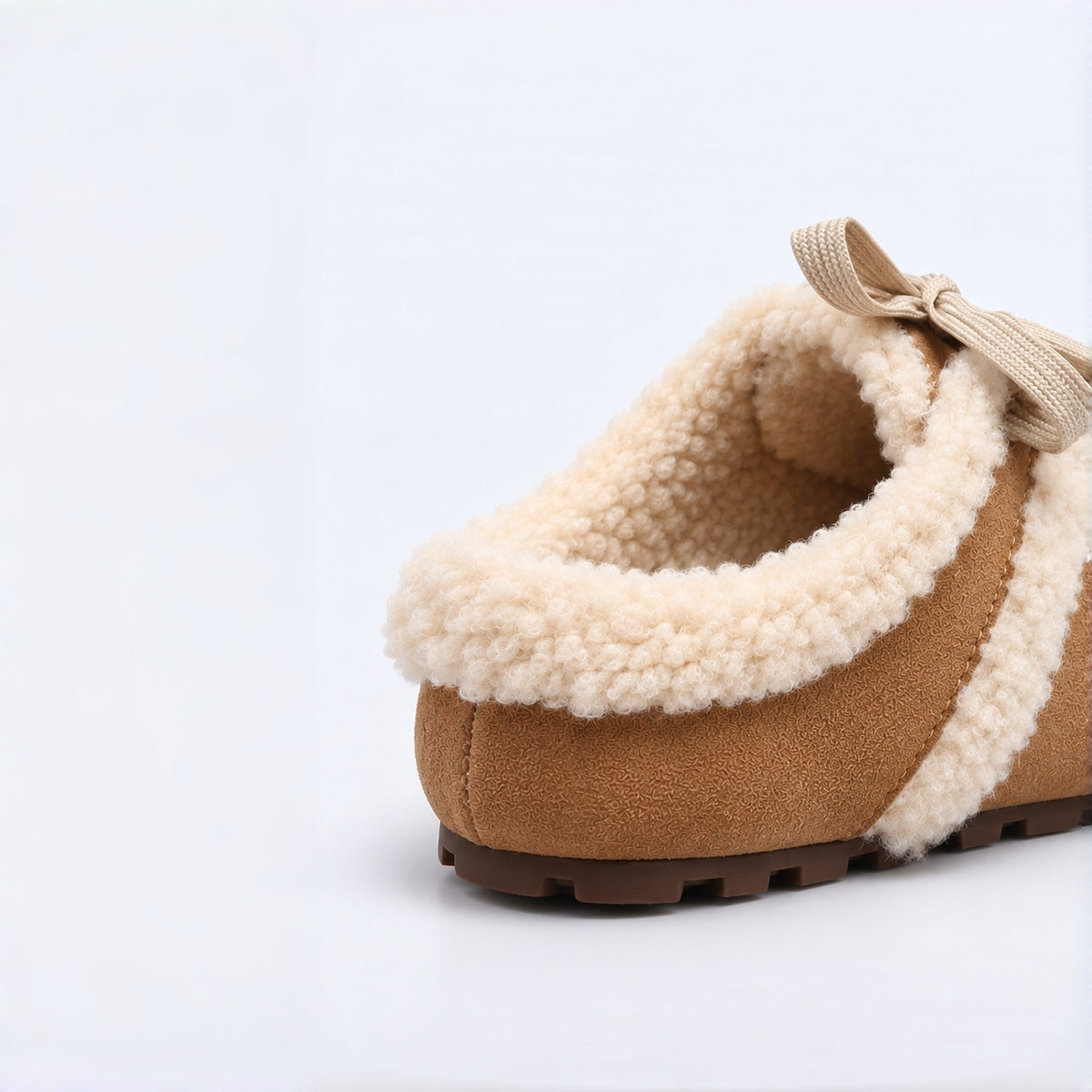 The Dual Stride Women's Cozy Suede Mule Sneakers