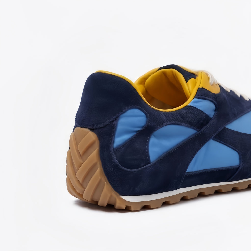 The Dual Stride Vintage Panelled Low-Top Casual Sneakers