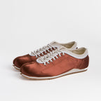 The Dual Stride Red Satin Tabi Runner