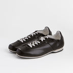 The Dual Stride Black Classic Leather Sneaker