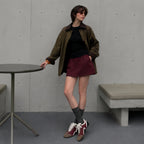 The Dual Stride Red Vintage Diamond pattern Casual Shoes