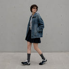 The Dual Stride Black Vintage Diamond pattern Casual Shoes