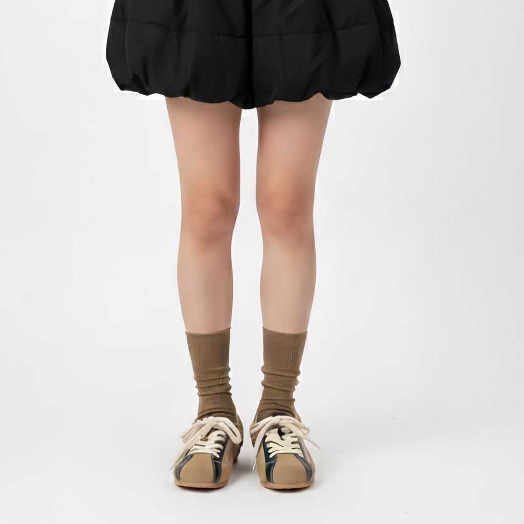 The Dual Stride Women‘s Retro Color-blocked Sneakers