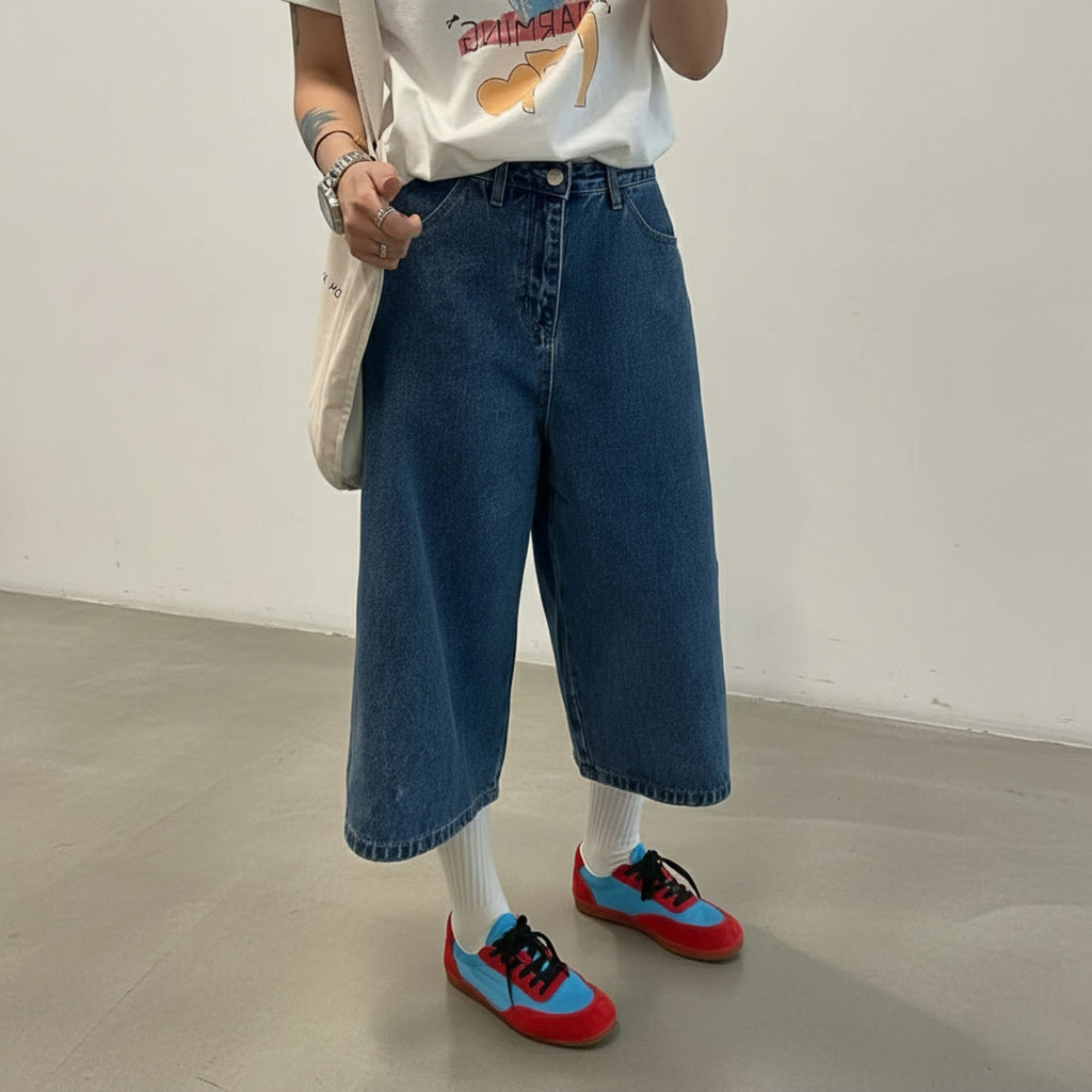 The Dual Stride Women‘s Color-Blocking Light Flat Sneakers