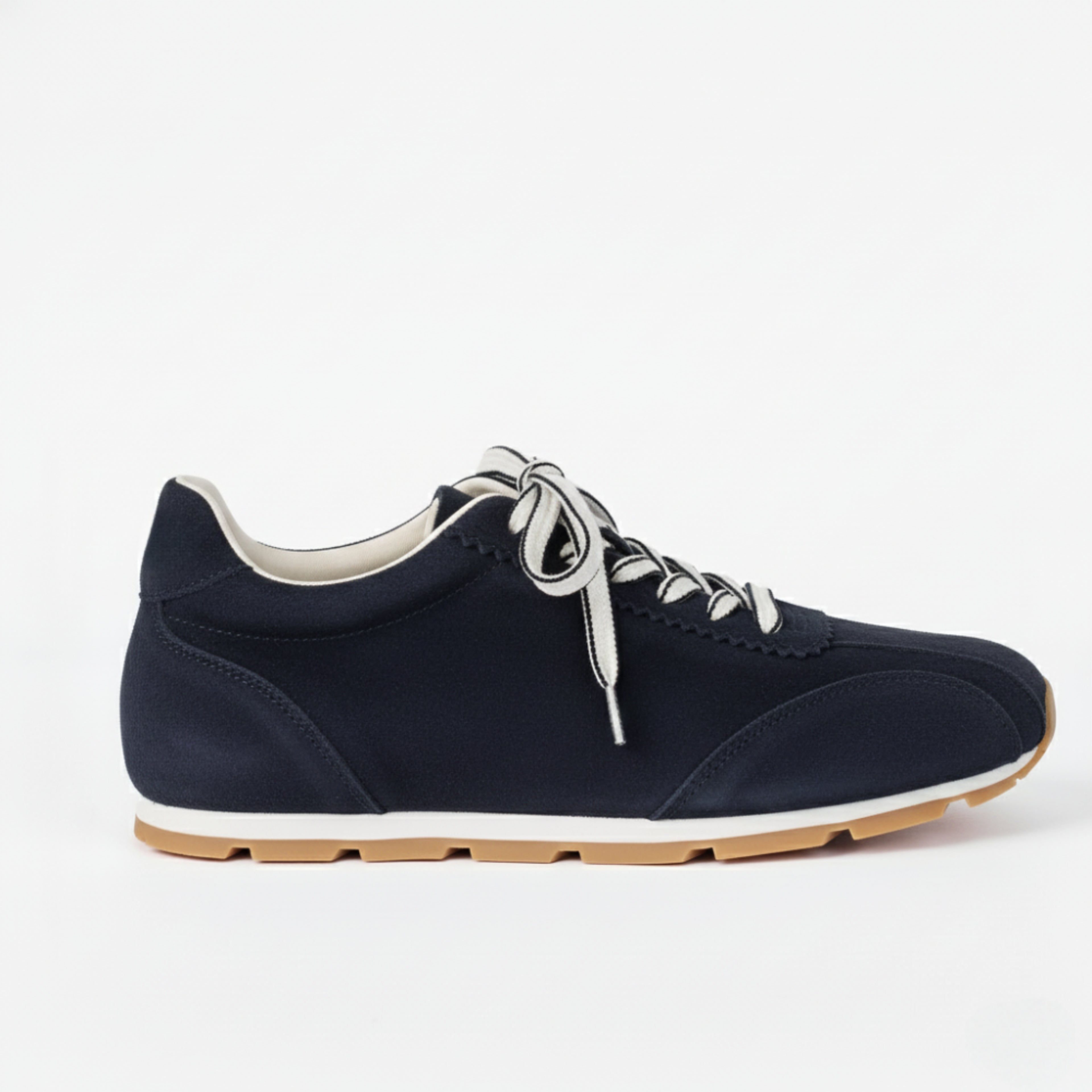 The Dual Stride Women's Casual Dark Blue Sneakers