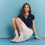 The Dual Stride Women's Casual Light Blue Sneakers