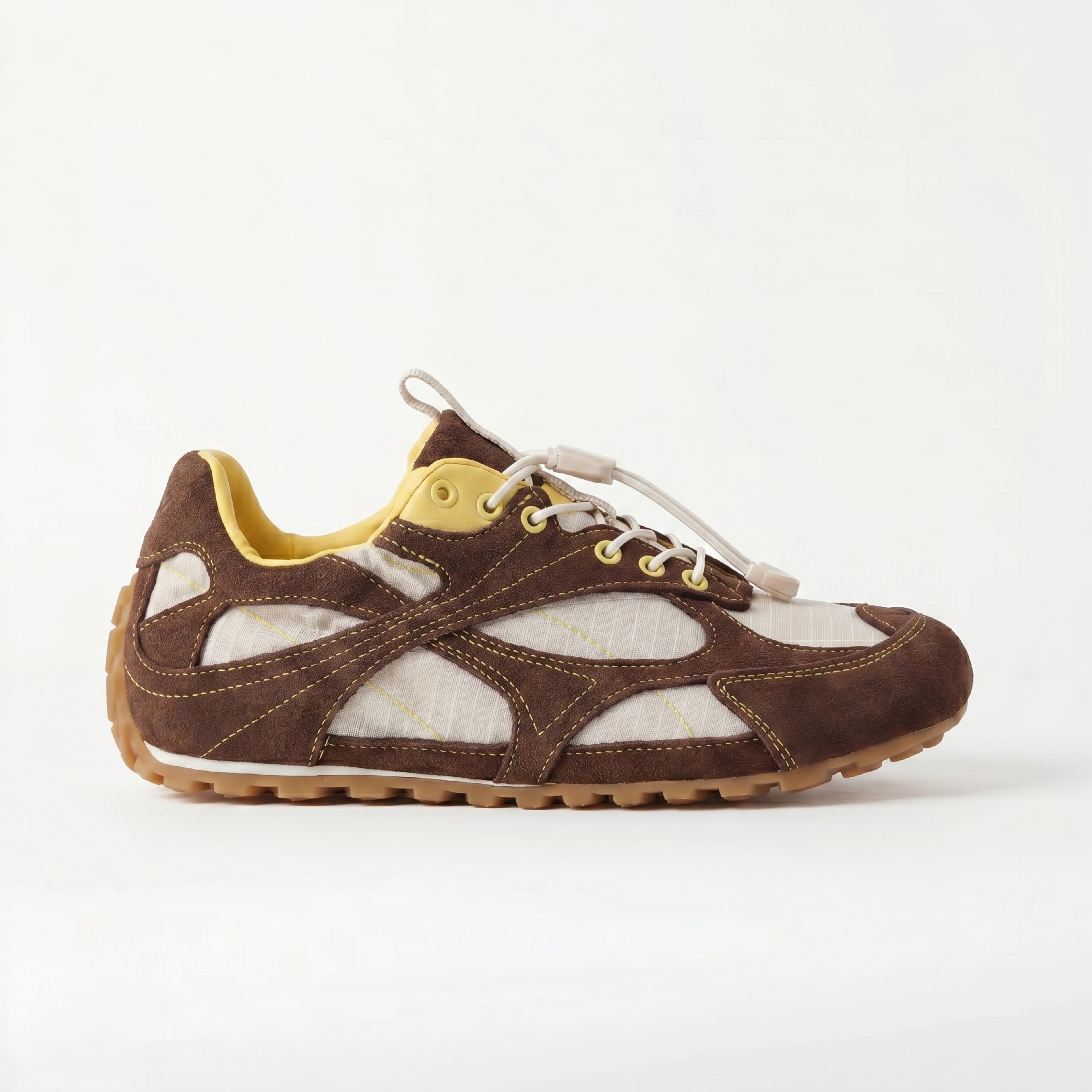 Les baskets décontractées marron Dual Stride pour femme