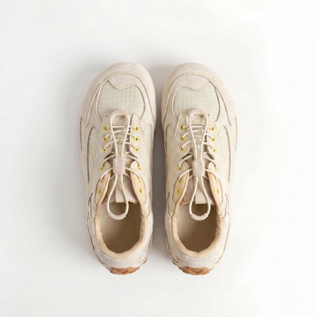 Les baskets décontractées blanches Dual Stride pour femme