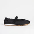 The Dual Stride Black Mary Jane Sneaker Flat