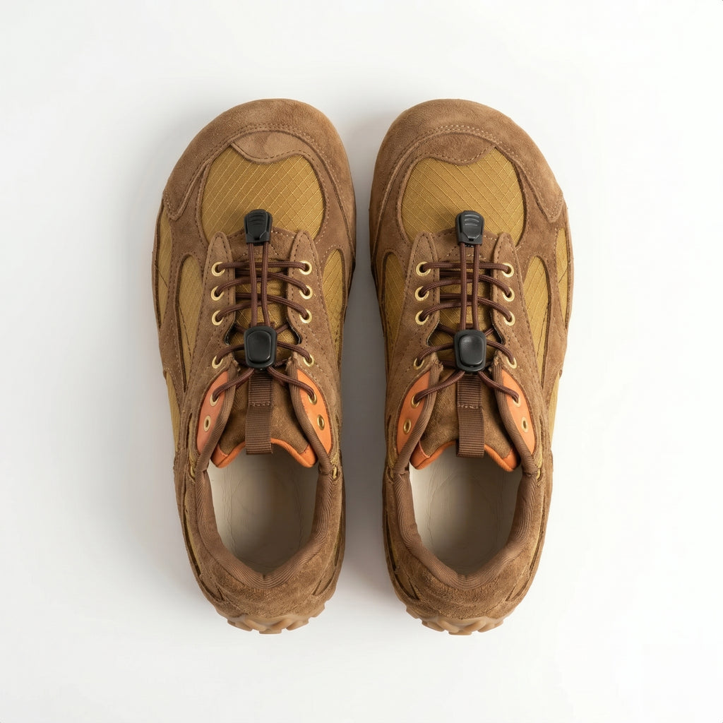 The Dual Stride Women's Brown Casual Sneakers