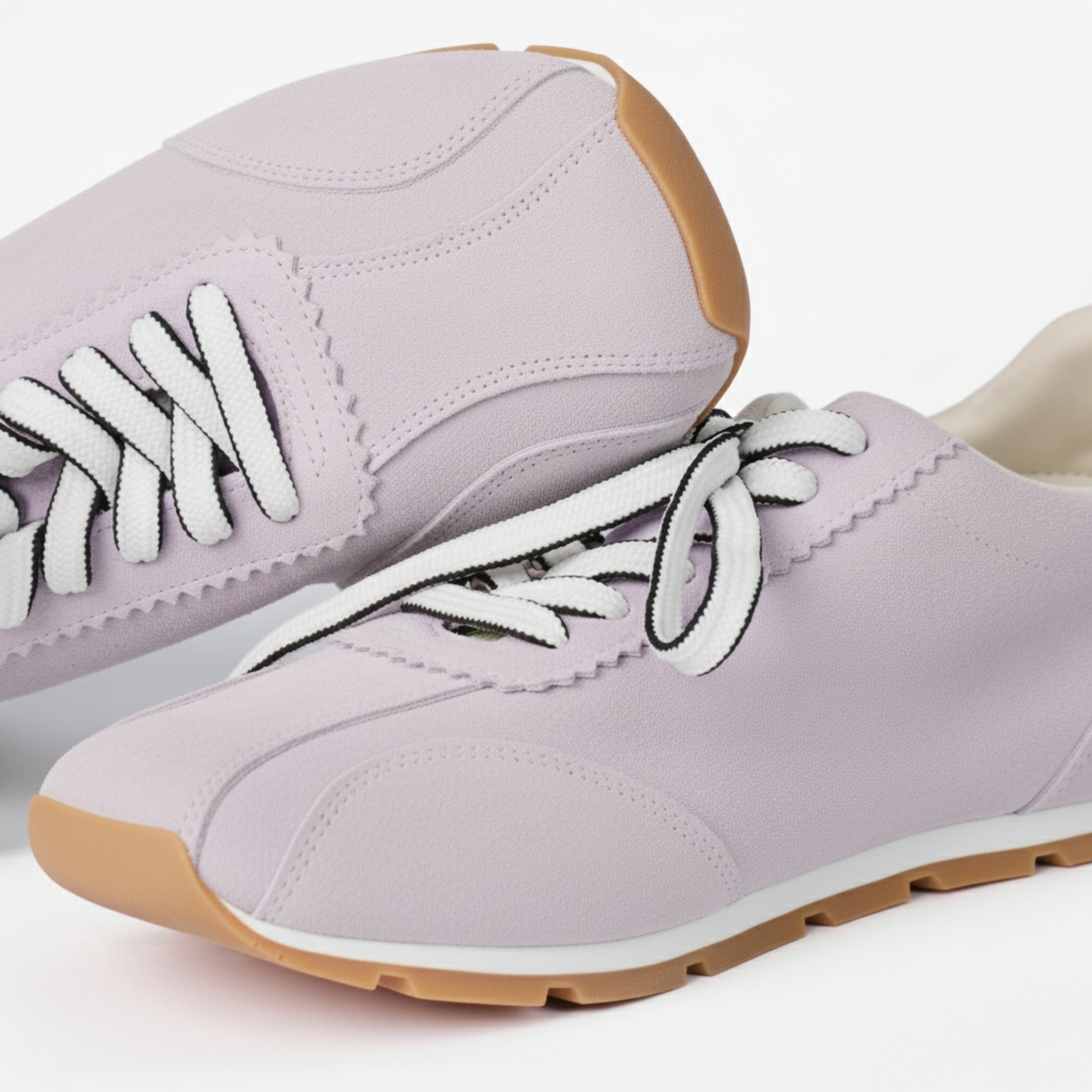 The Dual Stride Women's Light Pink Sneakers