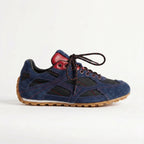 The Dual Stride Women's Dark Blue Casual Sneakers