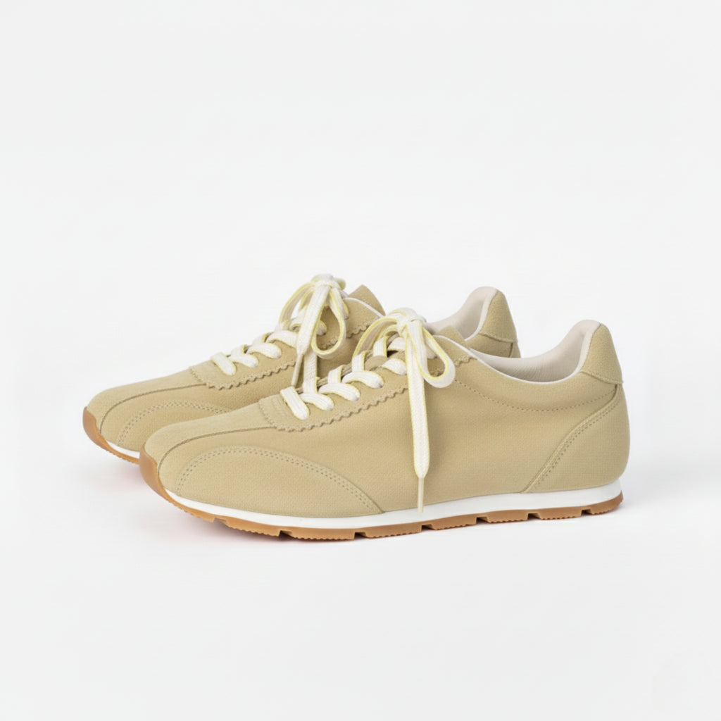 The Dual Stride Women's Light Pink Sneakers