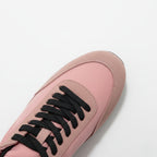 The Dual Stride Women‘s Pink Light Flat Sneakers