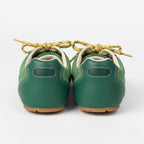 The Dual Stride Women‘s Retro Green Casual Sneakers