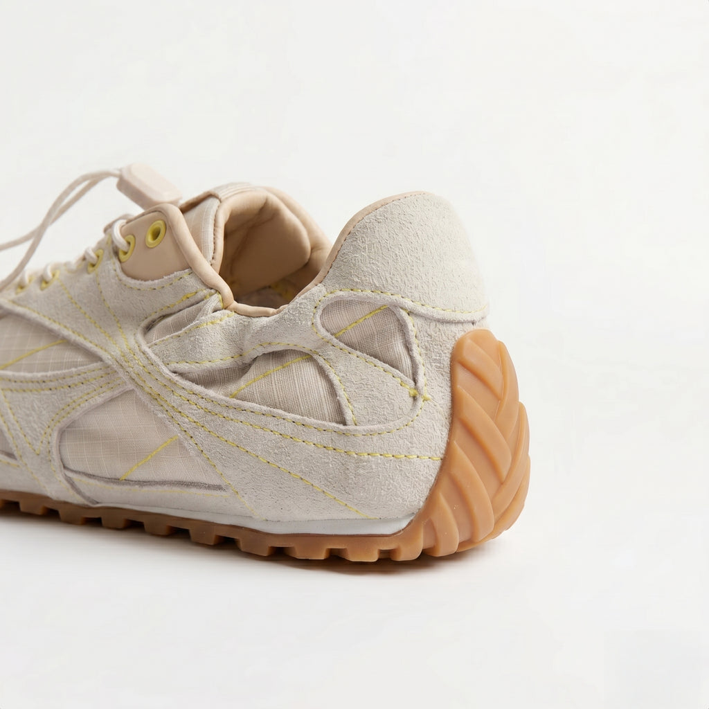 Les baskets décontractées blanches Dual Stride pour femme