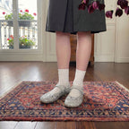 The Dual Stride Silver Rhinestone & Sequin Sporty Mary Janes