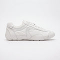 The Dual Stride Women‘s  Retro  White Trainer