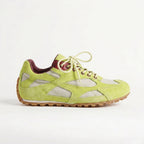 The Dual Stride Women's Light Green Casual Sneakers