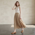The Dual Stride Brown Handcrafted Suede T-Strap Flats
