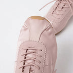 The Dual Stride Women‘s Pink Satin Ballet Trainers