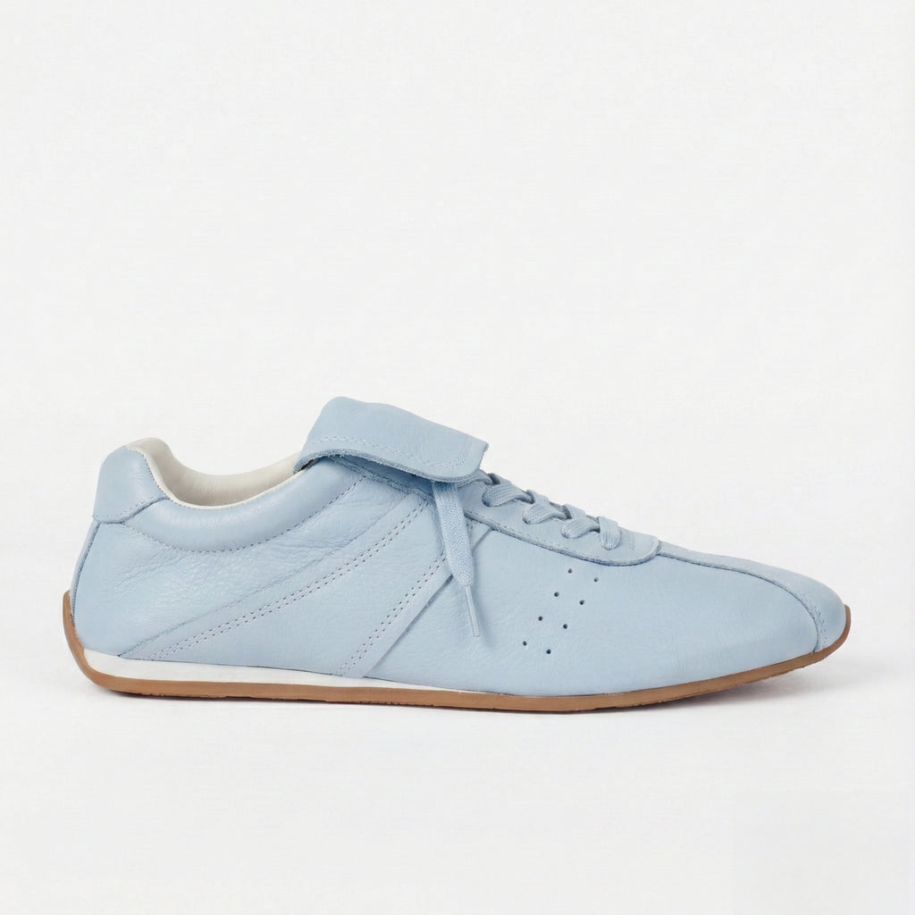 The Dual Stride Women's Retro Genuine Tiffnay Leather Sneakers