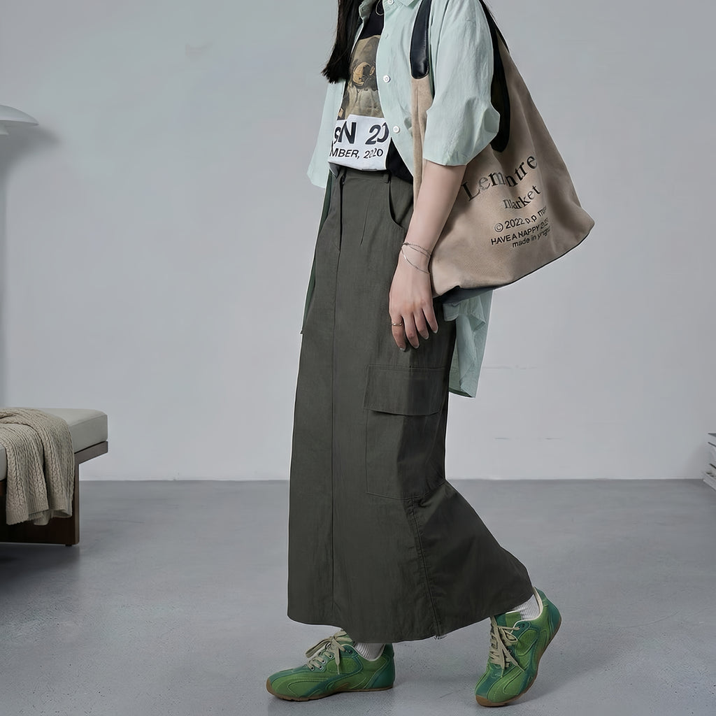 The Dual Stride Women‘s Retro Green Casual Sneakers
