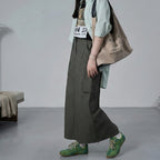 The Dual Stride Women‘s Retro Green Casual Sneakers