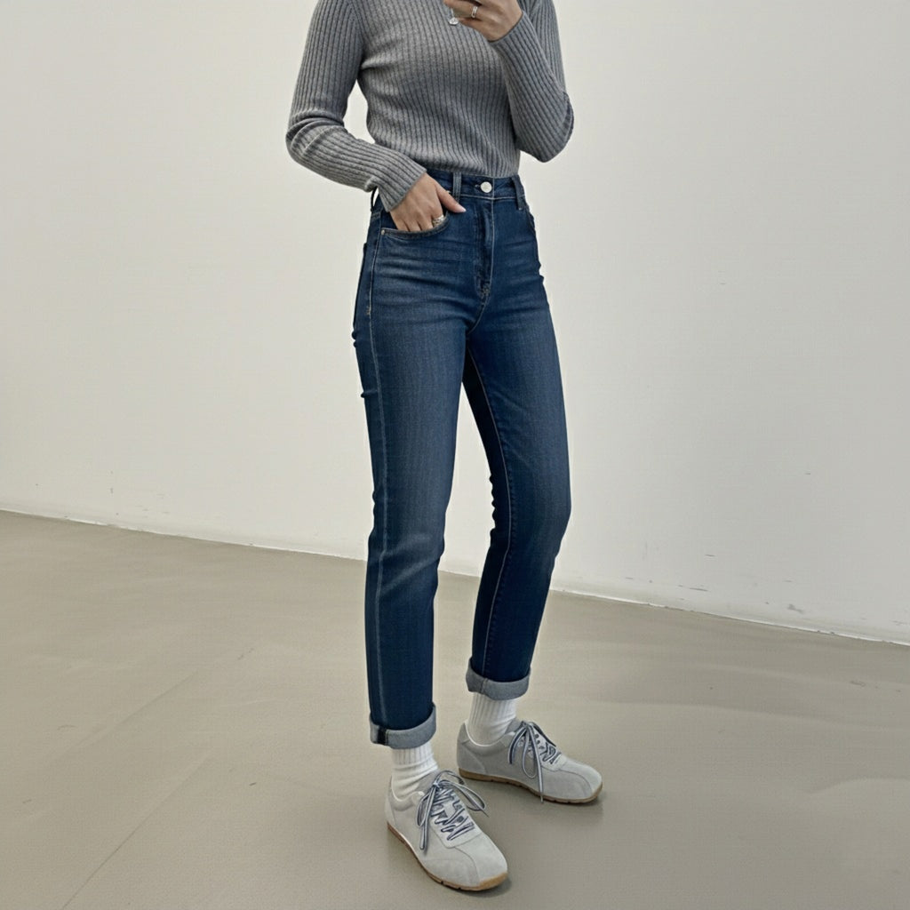 The Dual Stride Women's Casual Light Gey Sneakers