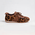 The Dual Stride Leopard Print Retro Casual Shoes