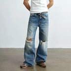 The Dual Stride Men‘s Retro Brown Suede Sneakers