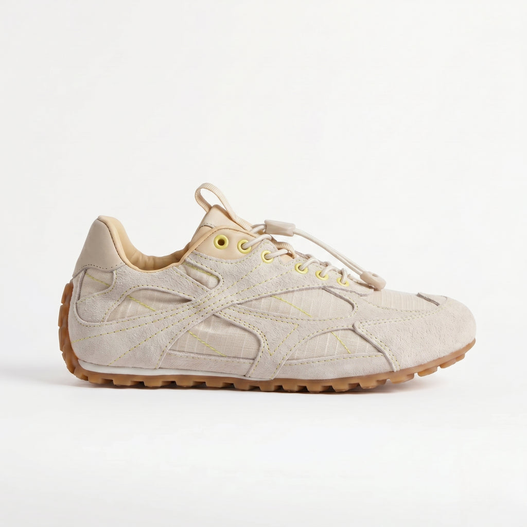 Les baskets décontractées blanches Dual Stride pour femme