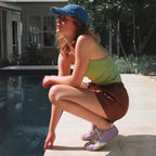 The Dual Stride Purple Casual Retro Low-Top Sneakers